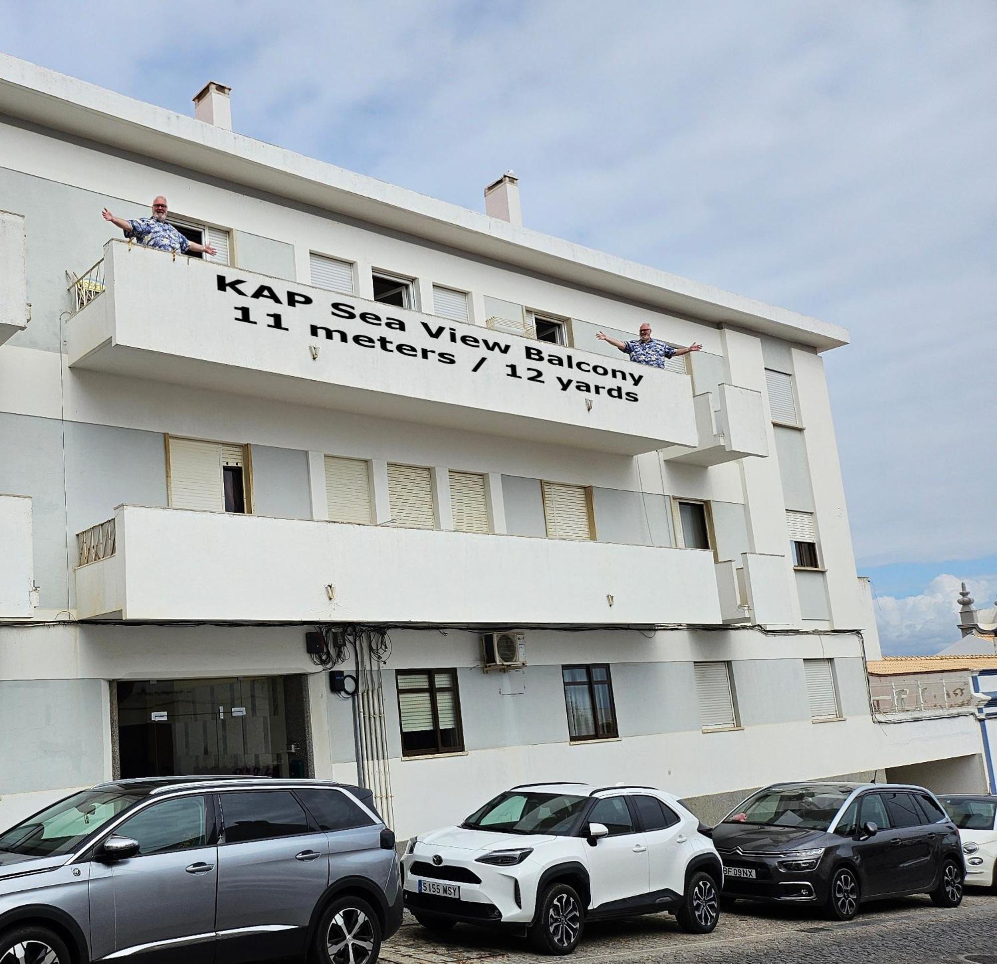 Appartamento Kap Sea View Balcony Albufeira Esterno foto